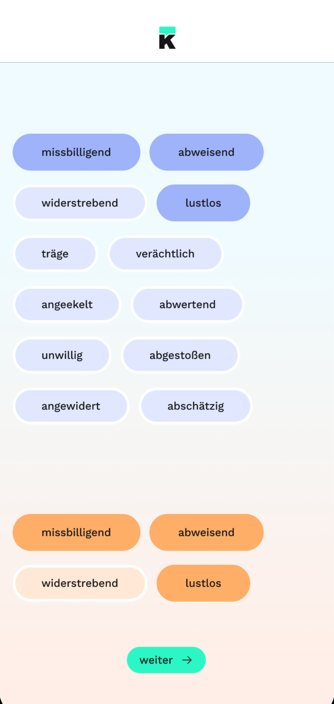 Naming the feeling