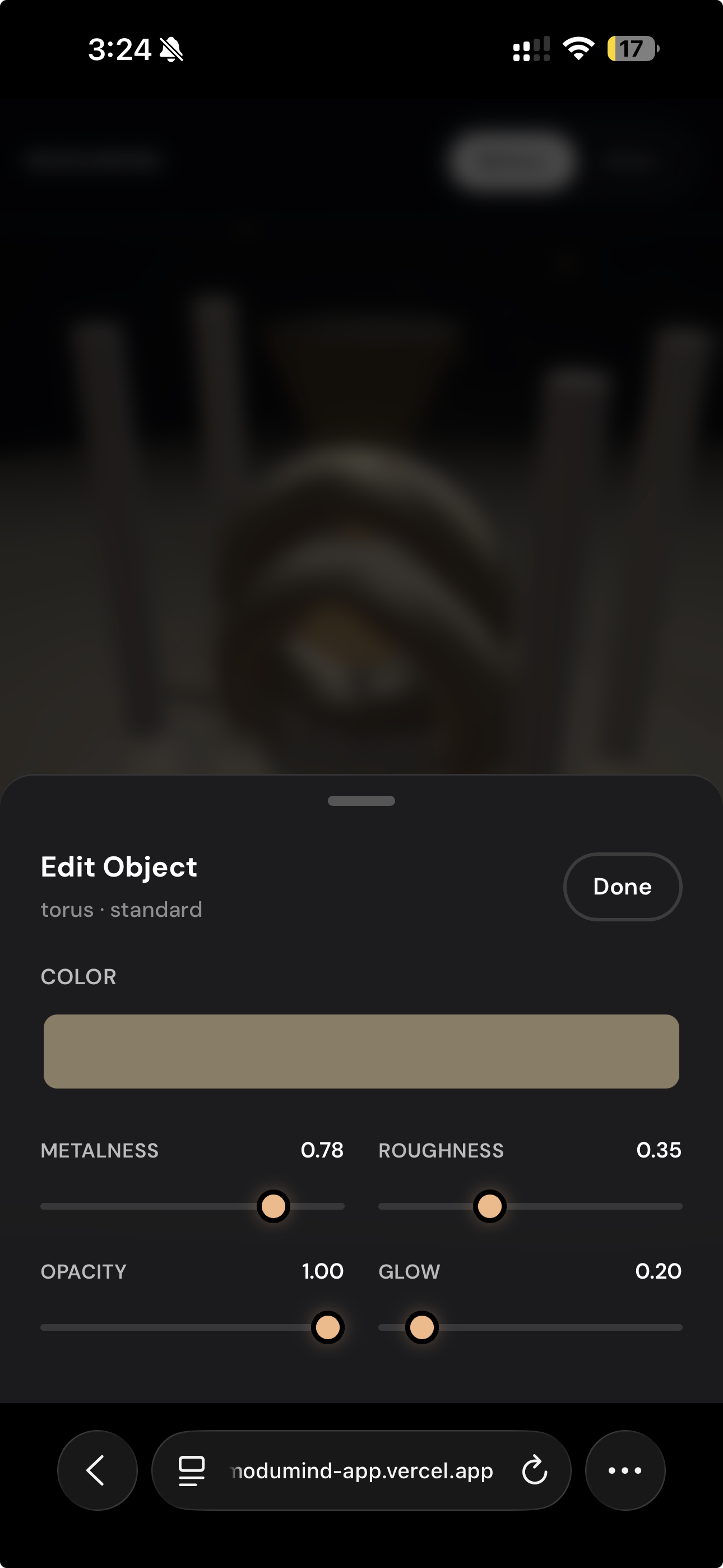 Or tap any object and shape it directly