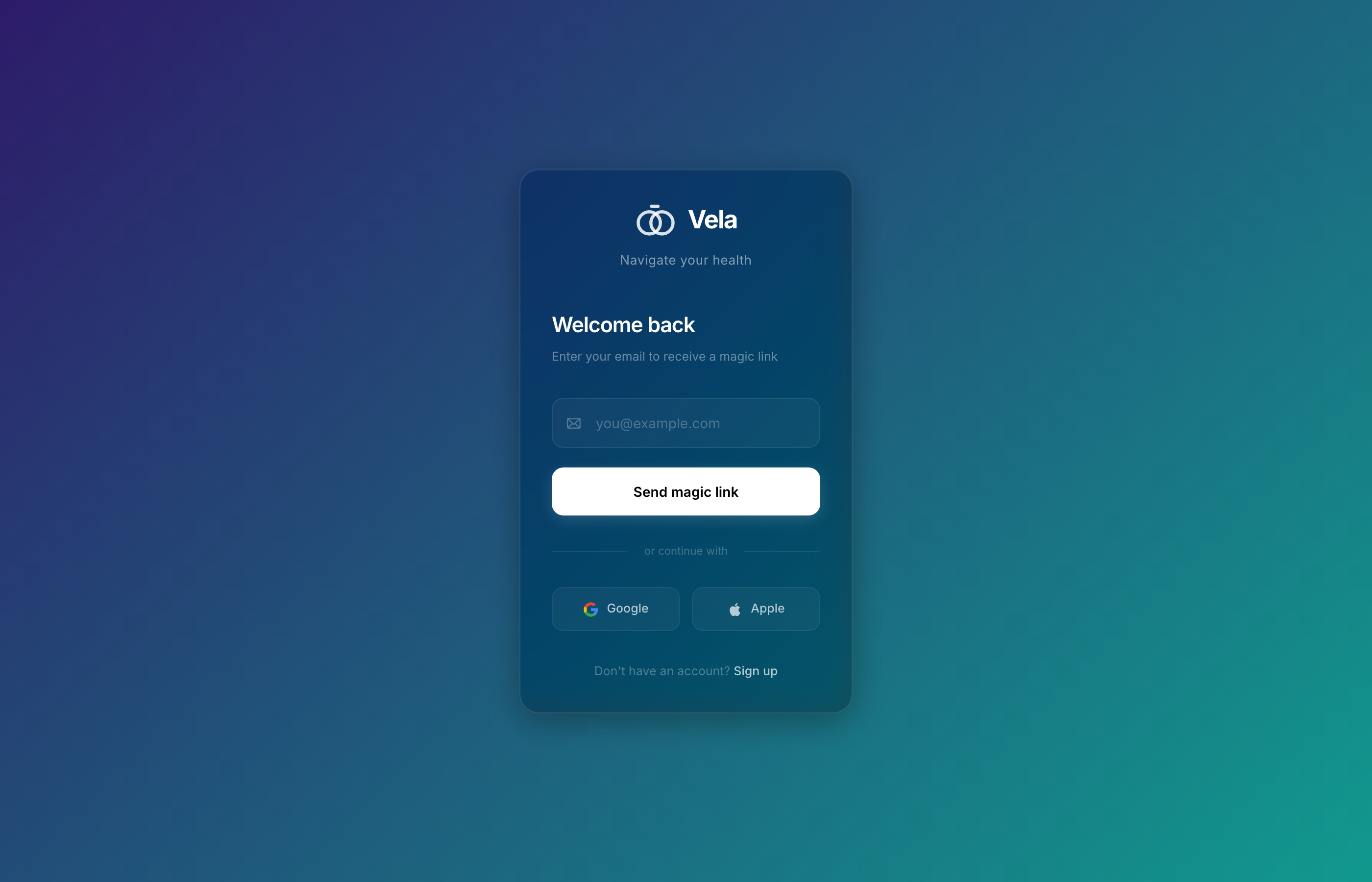 Desktop login